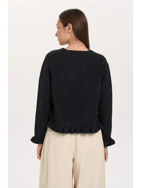 24 COLOURS "Vivian Cardigan" (Black) - ClobR