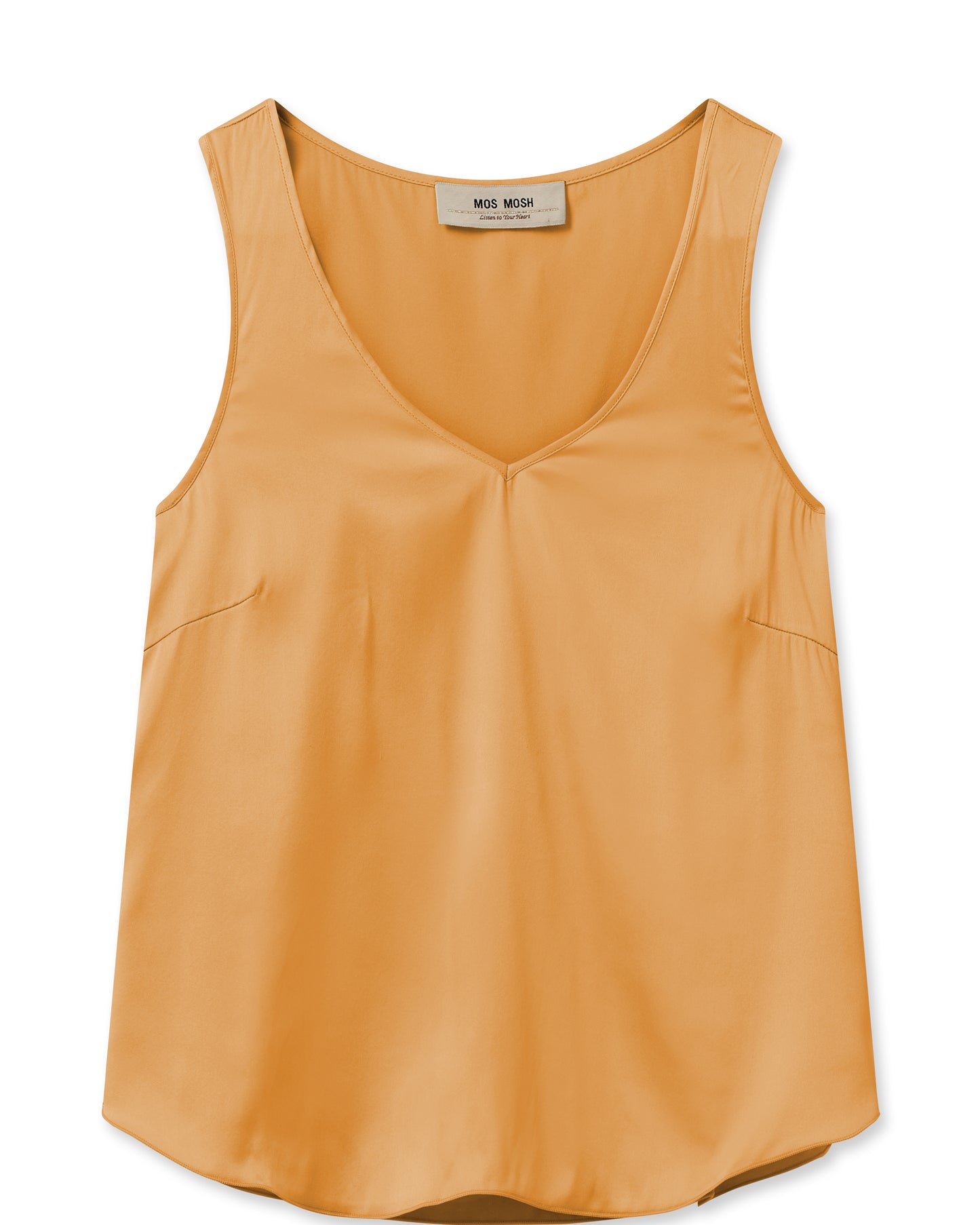V neck silk blouse vest top from Mos Mosh