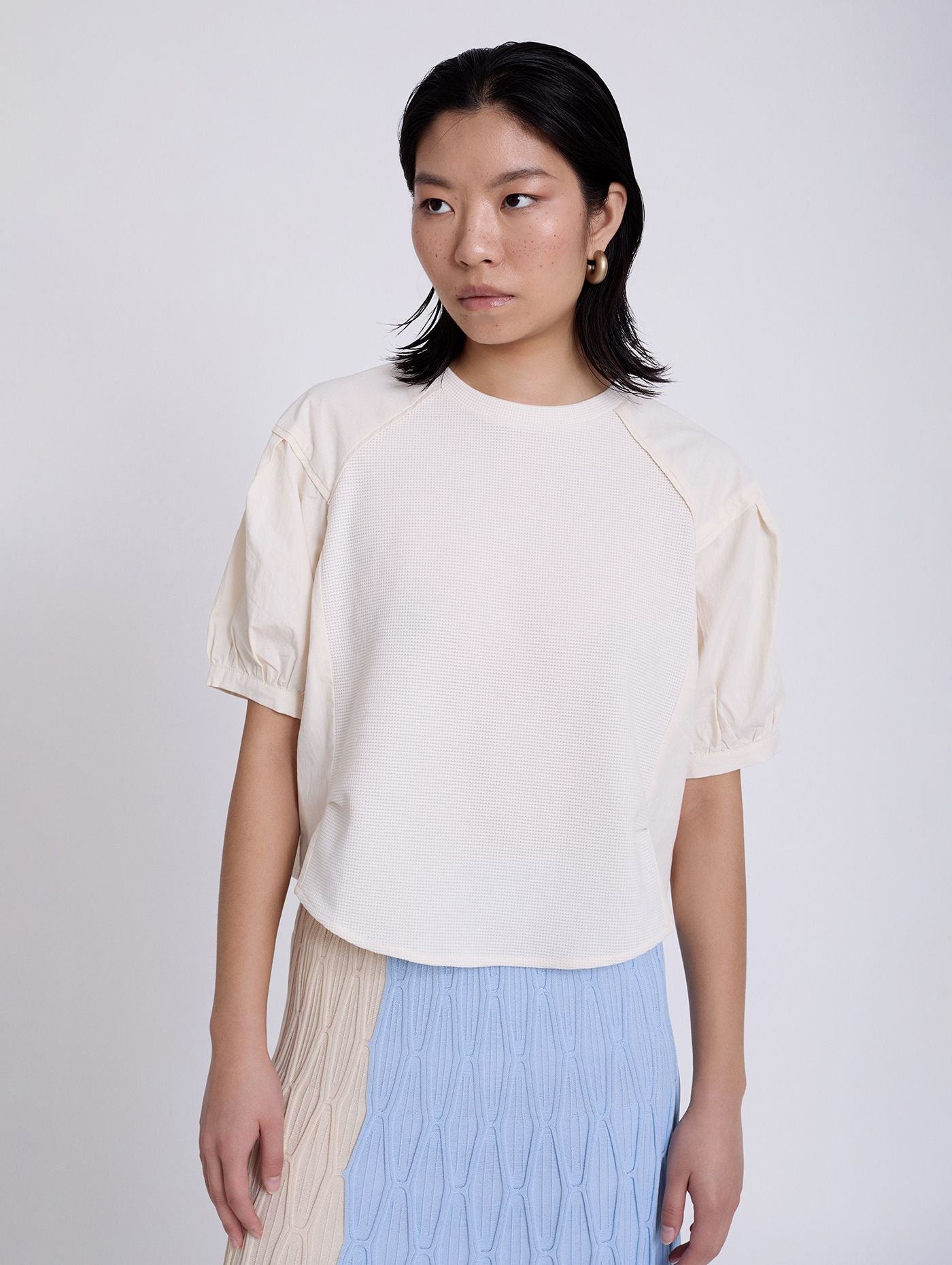 SKATIE "S02T42IV Blouse" (Ivory)