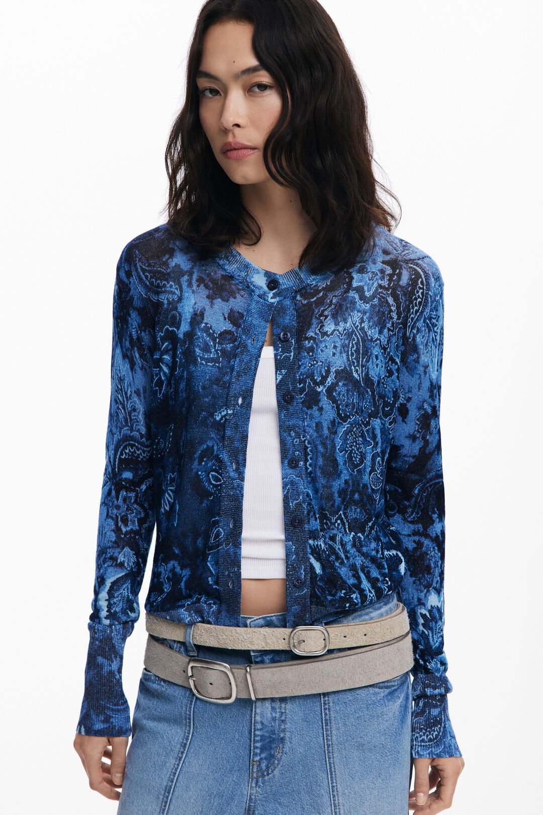 DESIGUAL "Kassidy Cardigan" (Blue)