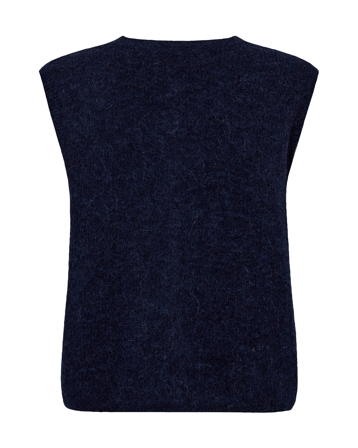 MOS MOSH "MMAlmine Thora Knit Vest" (Maritime Blue/Falcon)