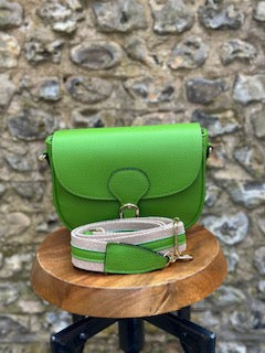Leather Saddle Bag