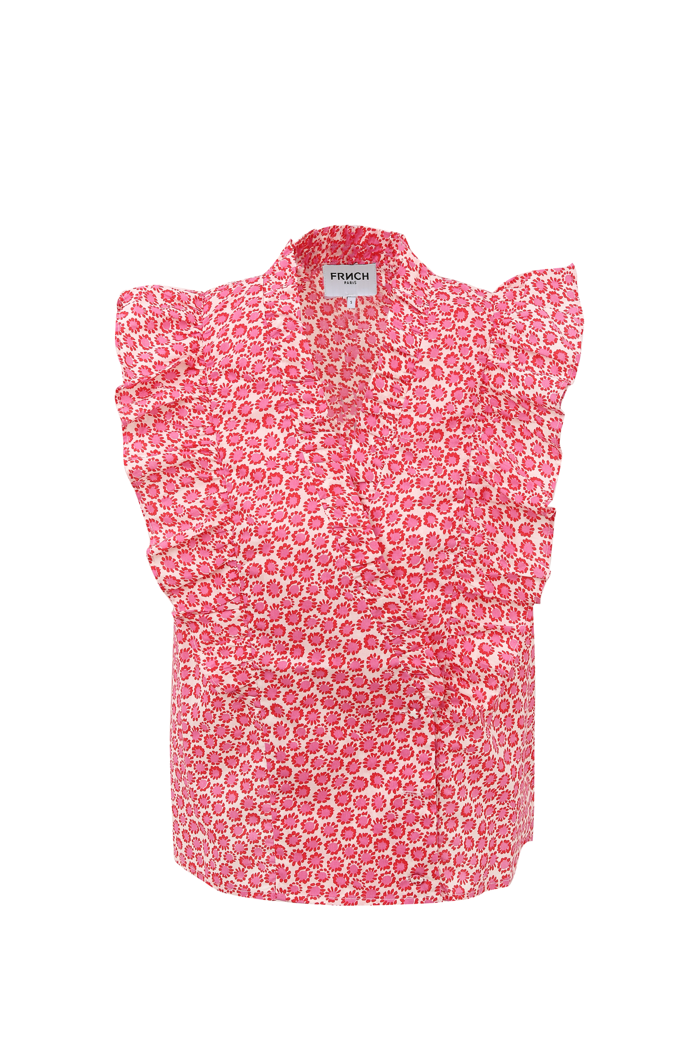 pretty feminine blouse with frill detail