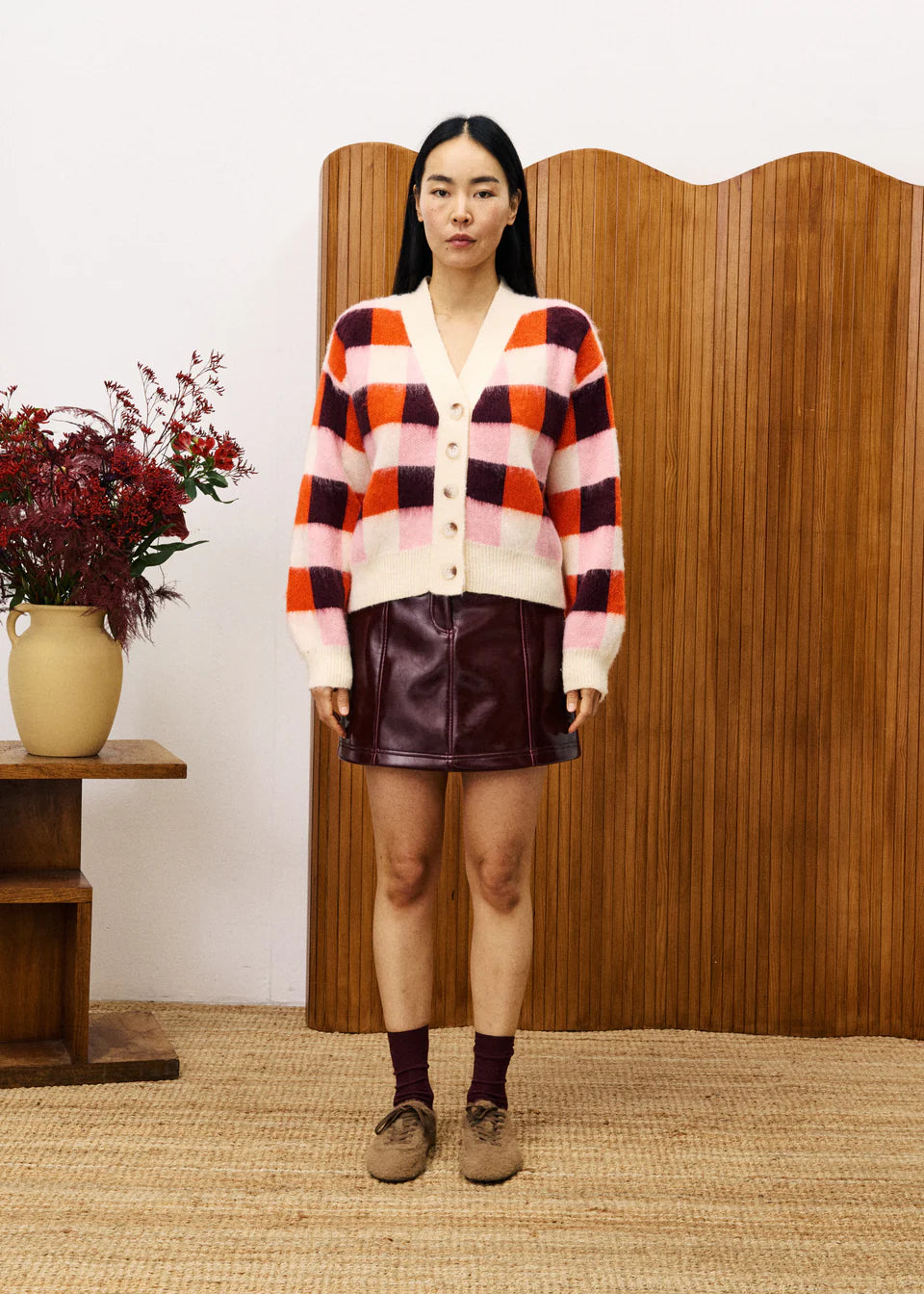 FRNCH "Viola Cardigan" (Rose)