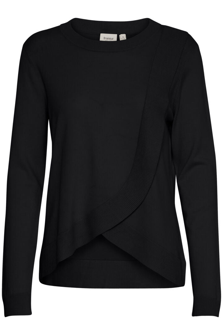 FRANSA 'FRAlma' Knit (Birch/Black)