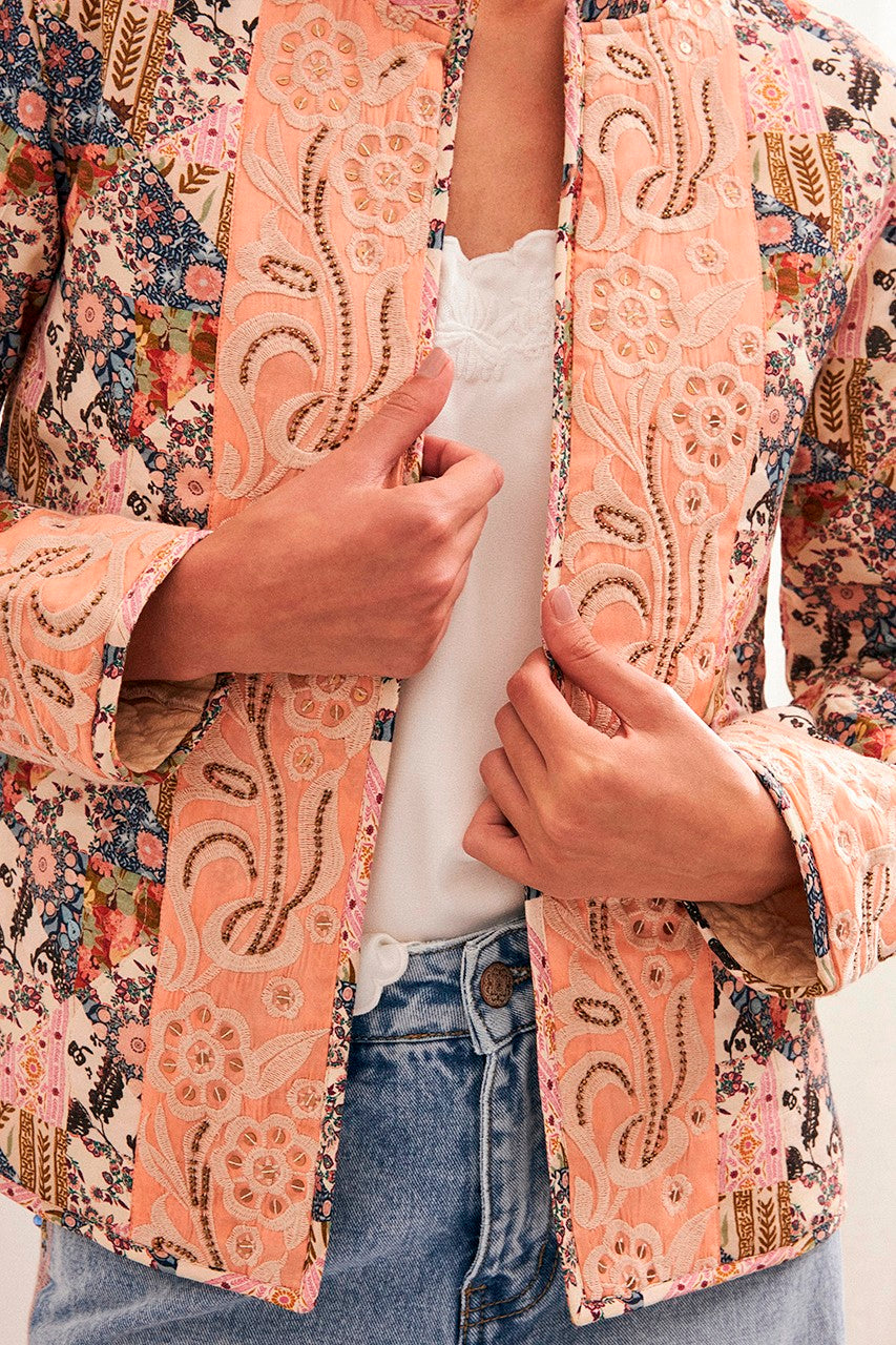 NKN 'Aretha' Jacket (Salmon)
