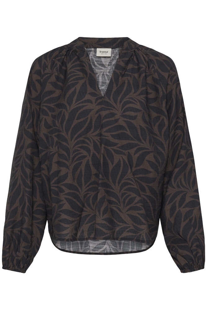 FRANSA "FRAriana Blouse " (Hot Fudge)