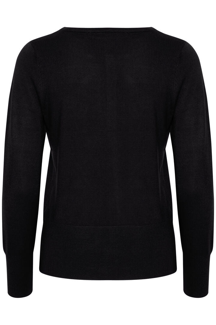 FRANSA 'FRZubasic 60' Cardigan (Black/Antique)