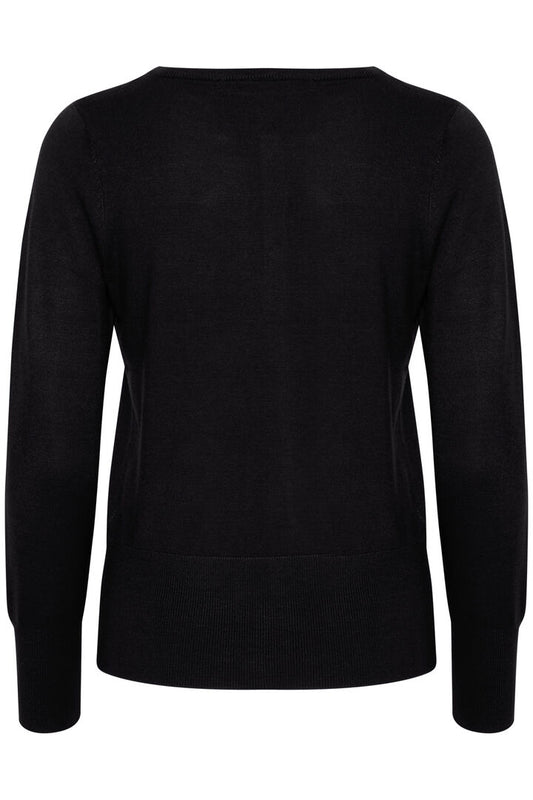 FRANSA 'FRZubasic 60' Cardigan (Black/Antique)