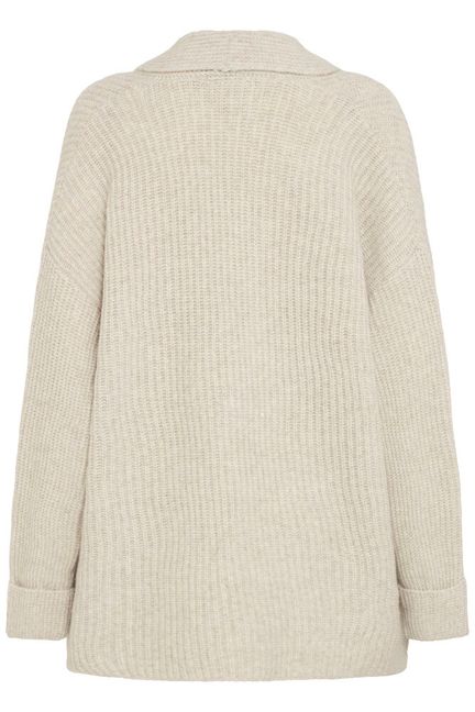FRANSA "FRBeverly Cardigan" (Oatmeal melange/Meteorite)