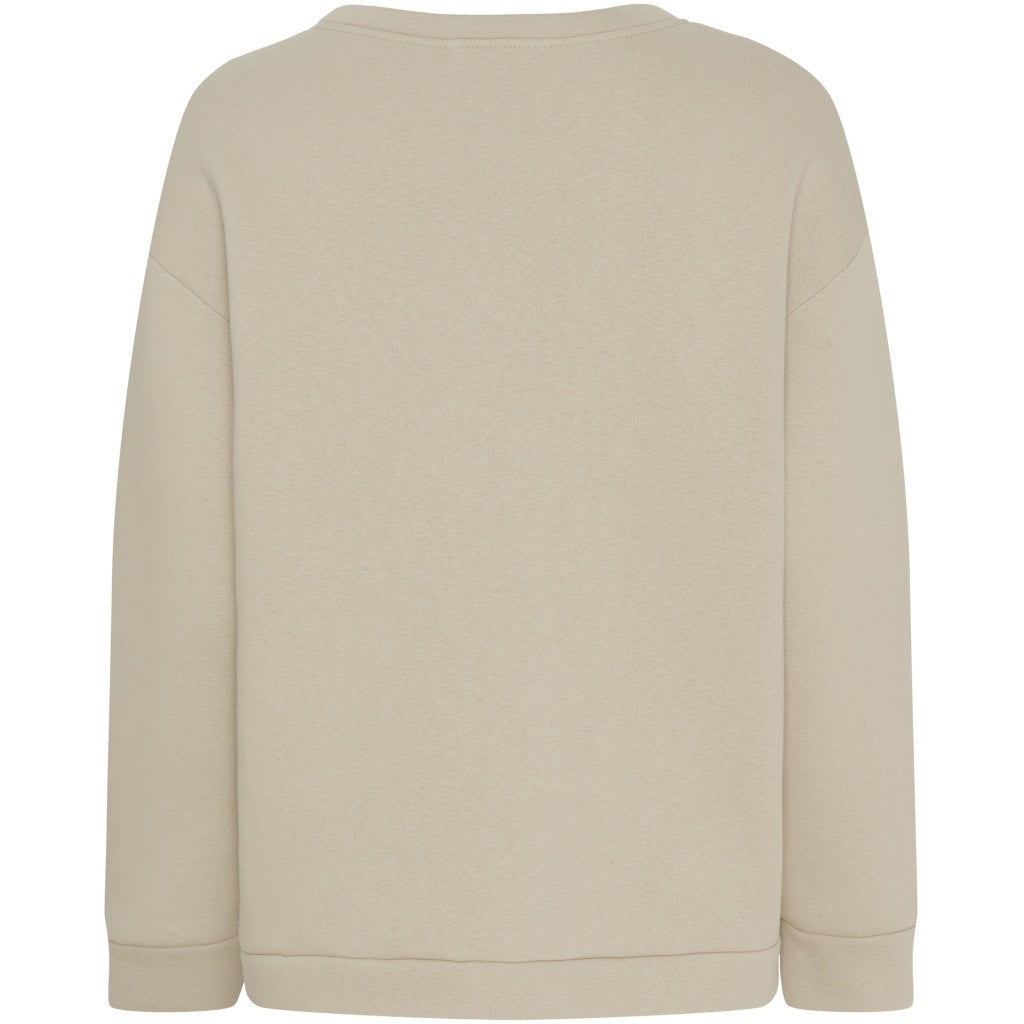 MARTA DU CHATEAU 'Margin' Sweat (Navy/Cream)