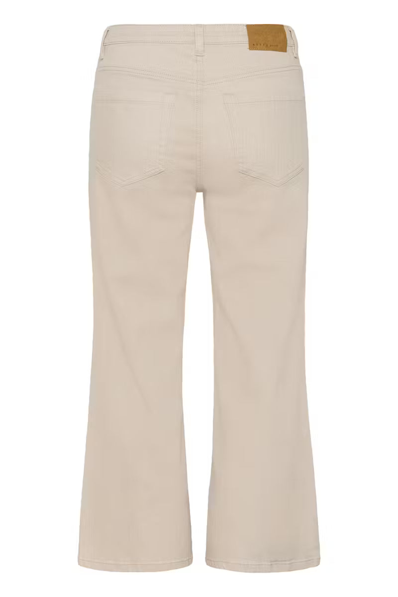 KABrook Cropped HW Jeans (Moonbeam)