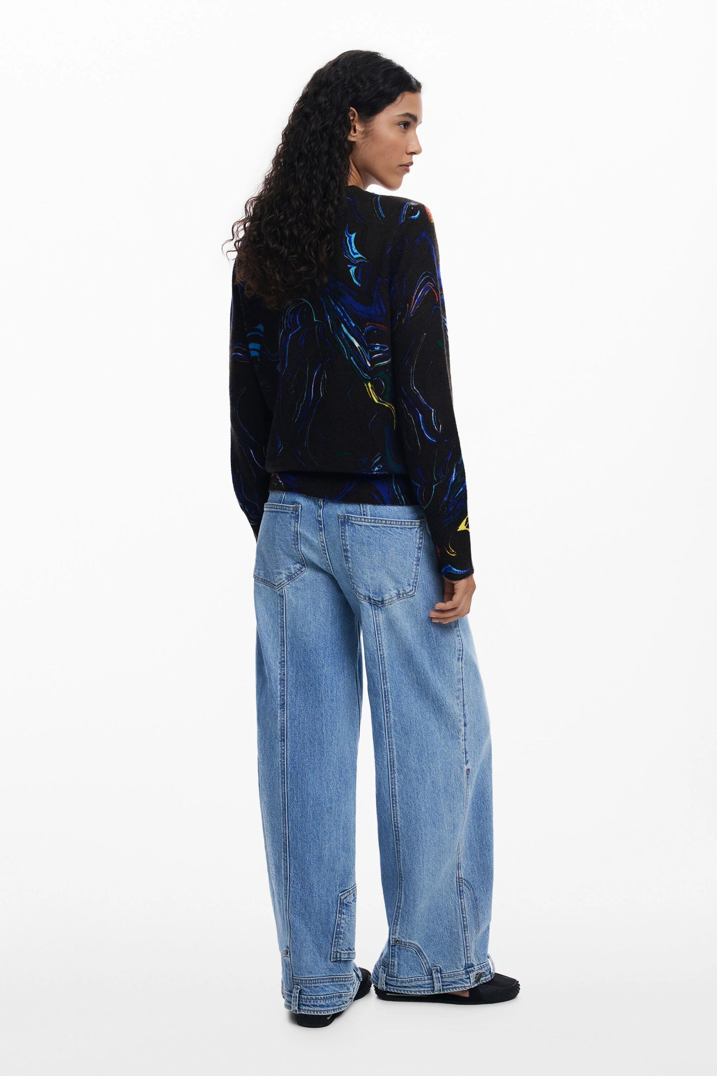 DESIGUAL "Butterfly Lacroix Jumper" (Black)