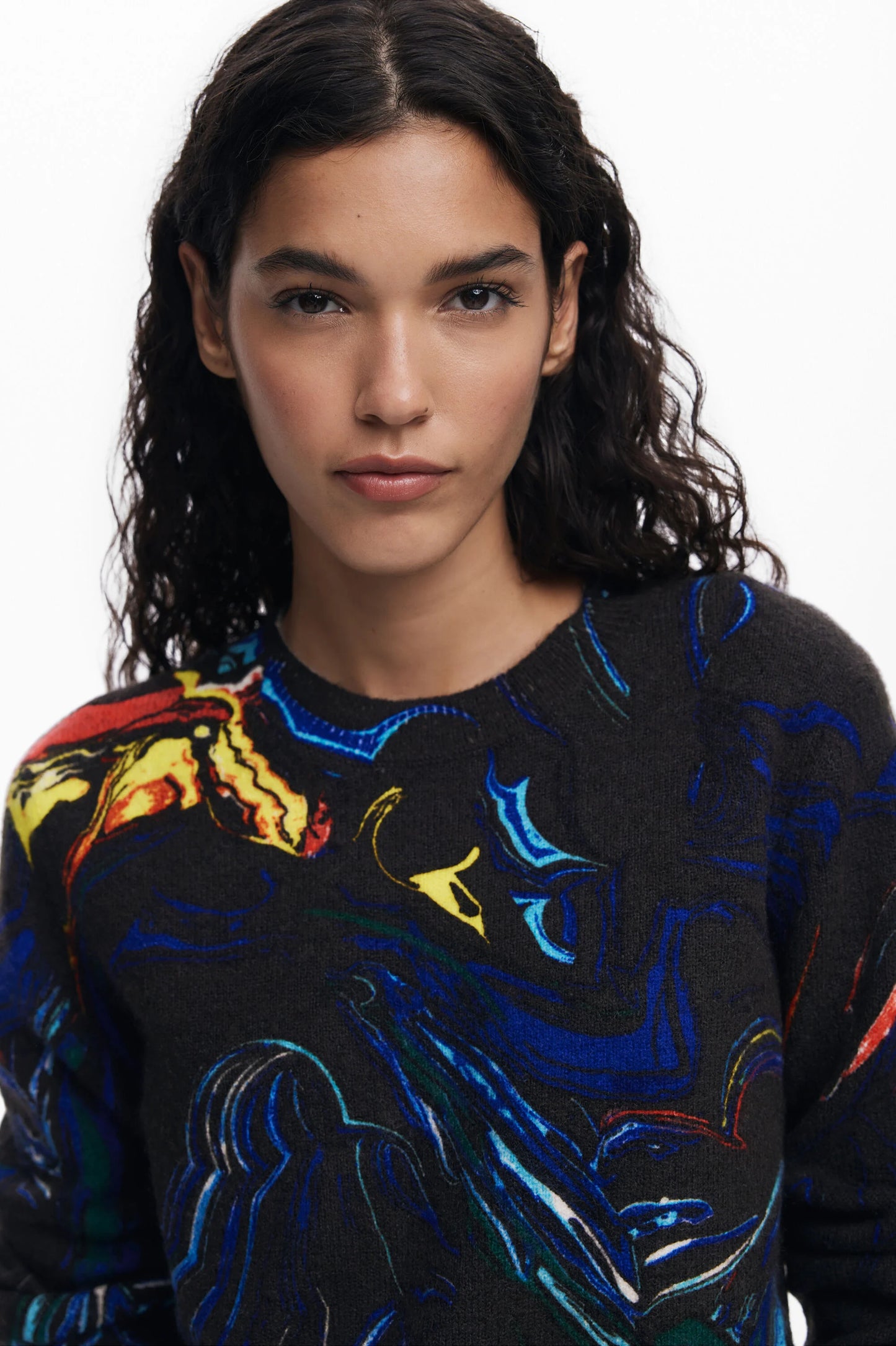 DESIGUAL "Butterfly Lacroix Jumper" (Black)