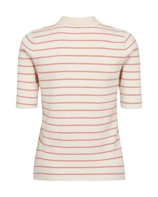 MOS MOSH "MMCaliz Stripe SS Knit" (Peachy)