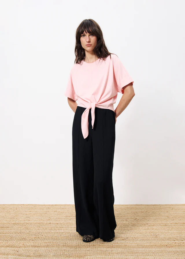 FRNCH "Carina T Shirt" ( Rose/Black)