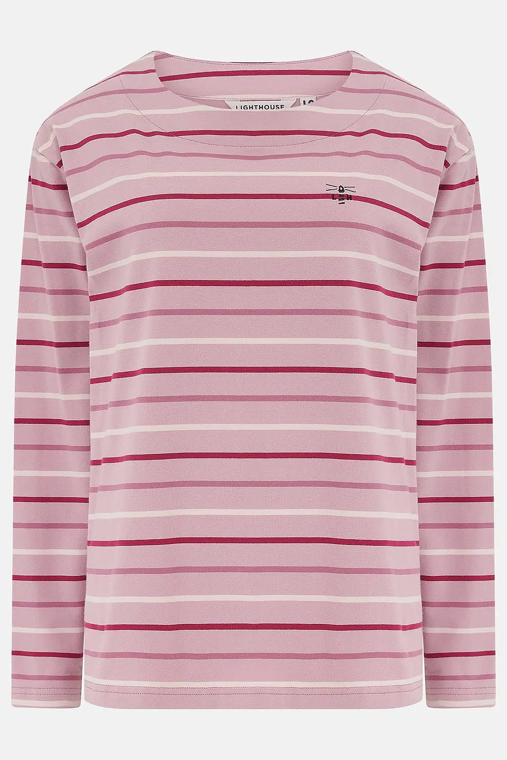 LIGHTHOUSE "Causeway Top" ( Rose & Berry Stripe)