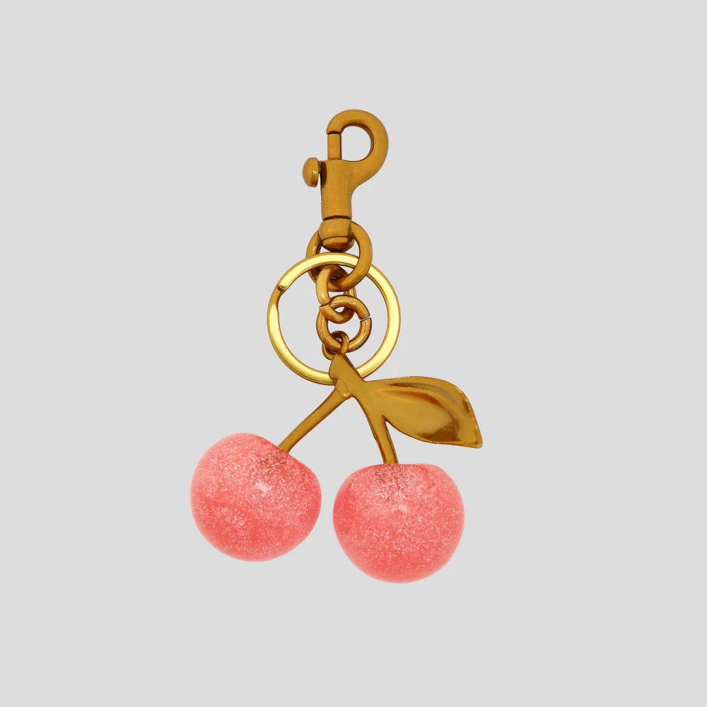 STICKYBESTIE "Cherry Bag Charm" ( Red/ Pink)
