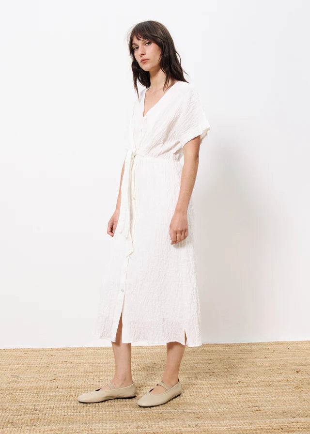 FRNCH "Chryslaine Dress" (Creme)