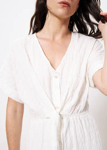 FRNCH "Chryslaine Dress" (Creme)