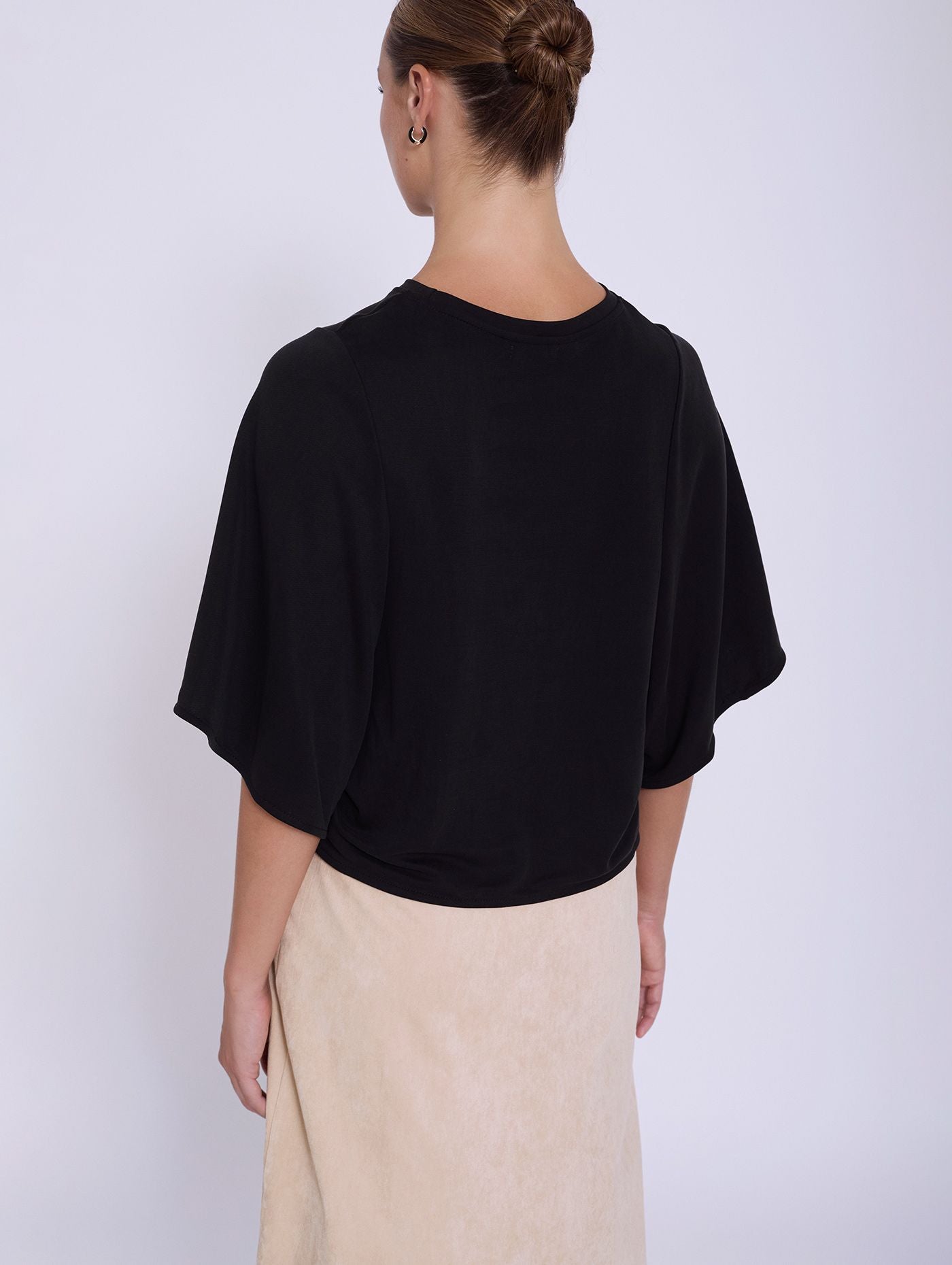SKATIE "S02T41BLK T Shirt" (Black)