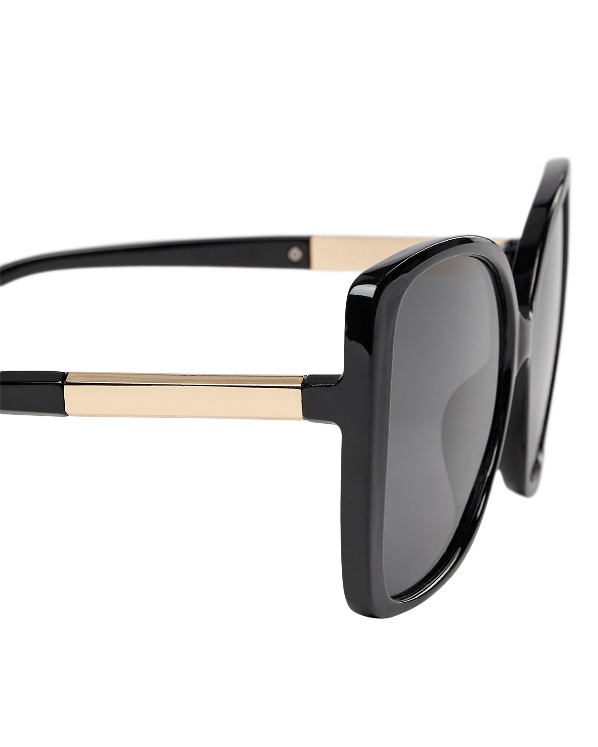 NUMPH 'NUDitte' Sunglasses (Caviar/Sesame)