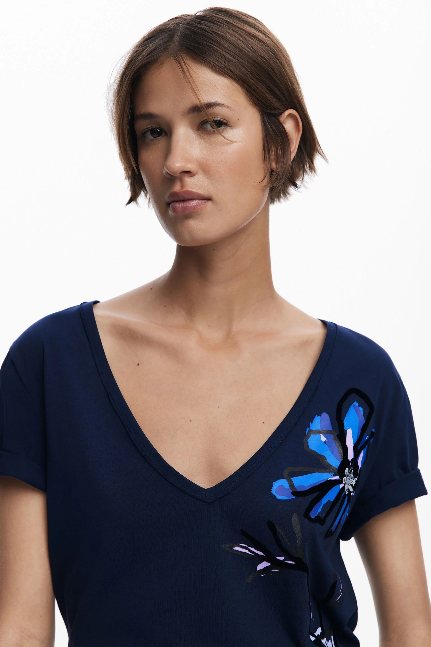DESIGUAL "Dumas T Shirt" (Navy)