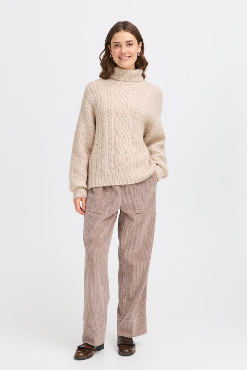 FRANSA "FREllea Jumper 1" (OATMEAL)
