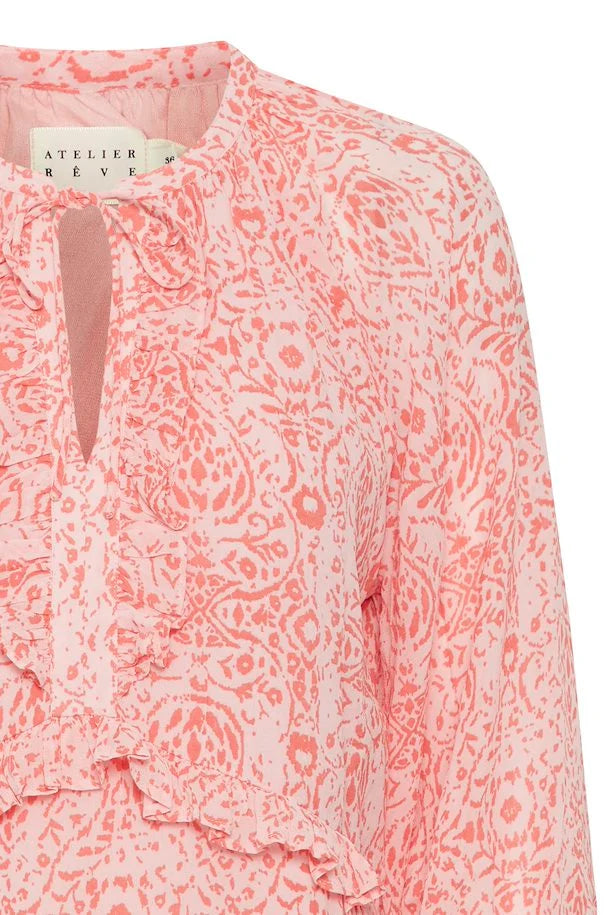 ATELIER REVE 'IREmira' Dress (Coral)