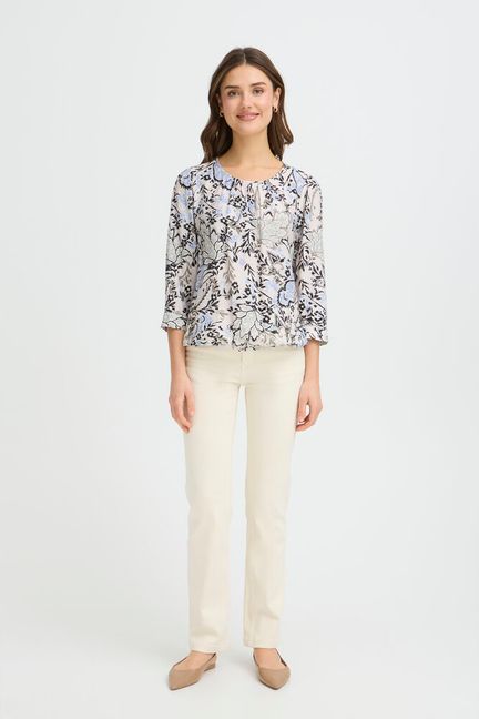 FRANSA "FRAriana Blouse 17" (Femi Bouquet)
