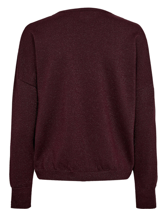 NUMPH "NUDayletta Lurex V Nck Pullover" (Fig)