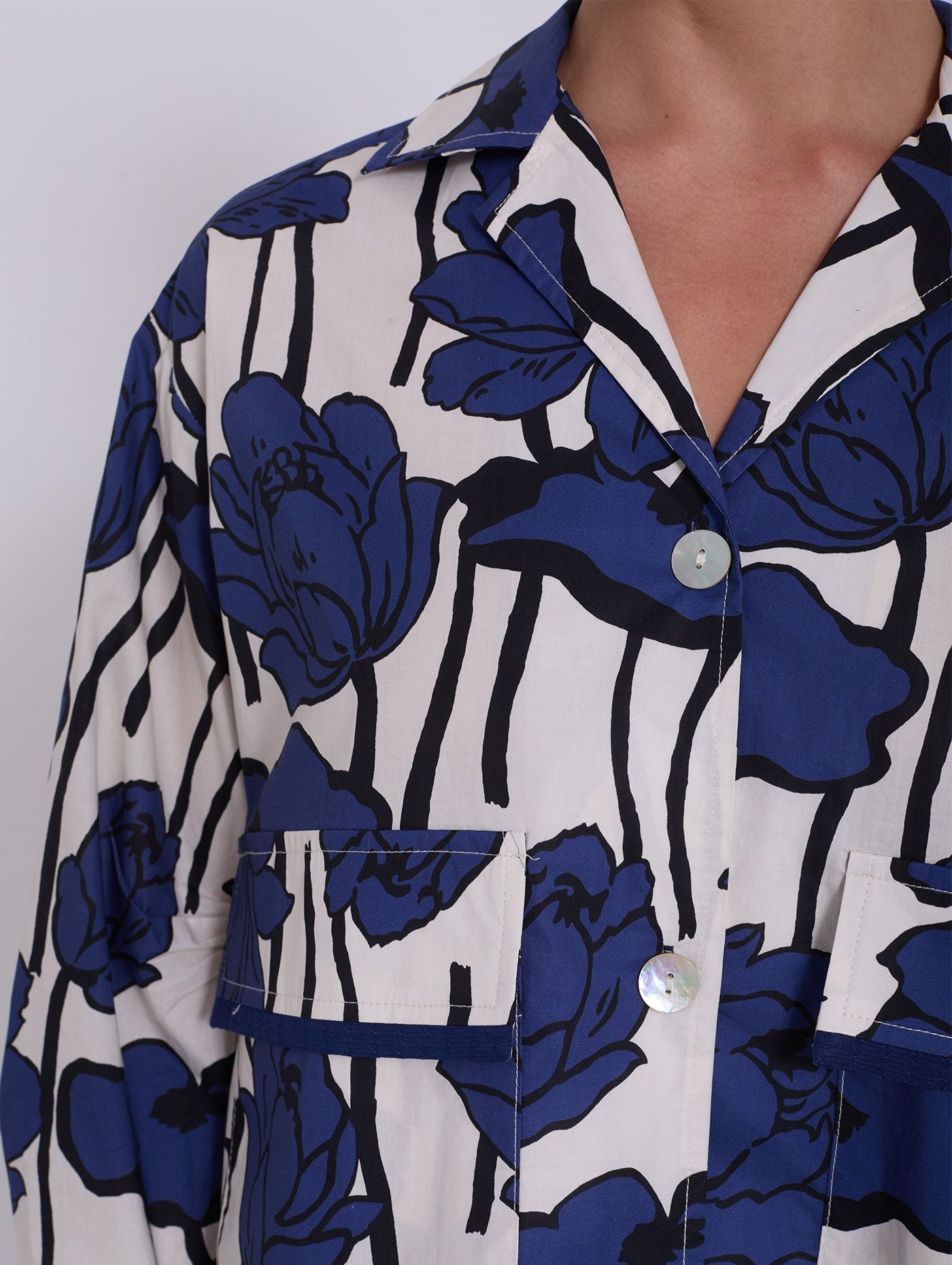 SKATIE "S05B105RYL Jacket" (Royal Blue)
