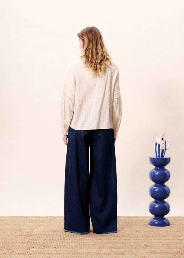 FRNCH"Teahura Blouse" (Beurre) - ClobR