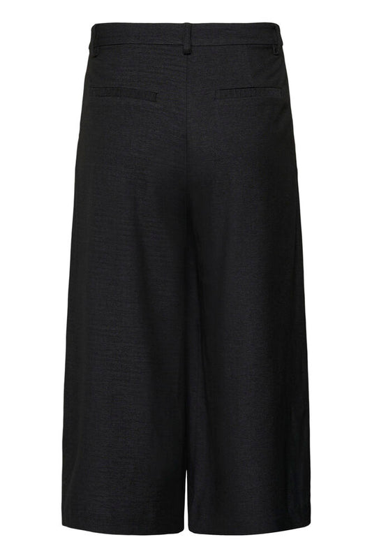 KAFFE "KAGabby Culotte Pants"(Dark Grey Melange)