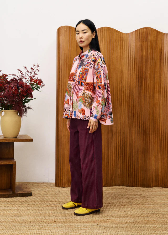 FRNCH "Gerbera Blouse" (Rose)