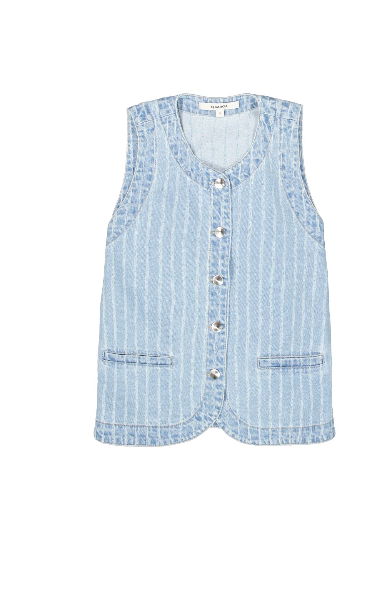 Garcia "Gilet O260093" ( Denim Blue)