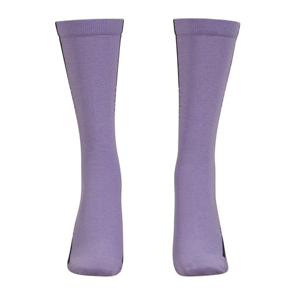 COSTER COPENHAGEN 'Coster' Socks (Houndstooth/Cream/Lilac)