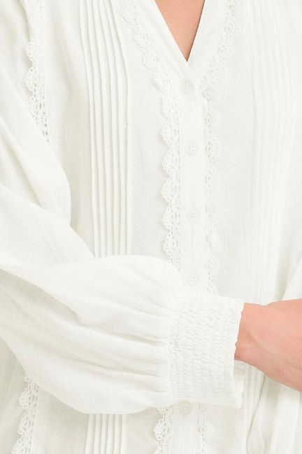 FRANSA "FRHida Shirt 1" (Blanc de Blanc)