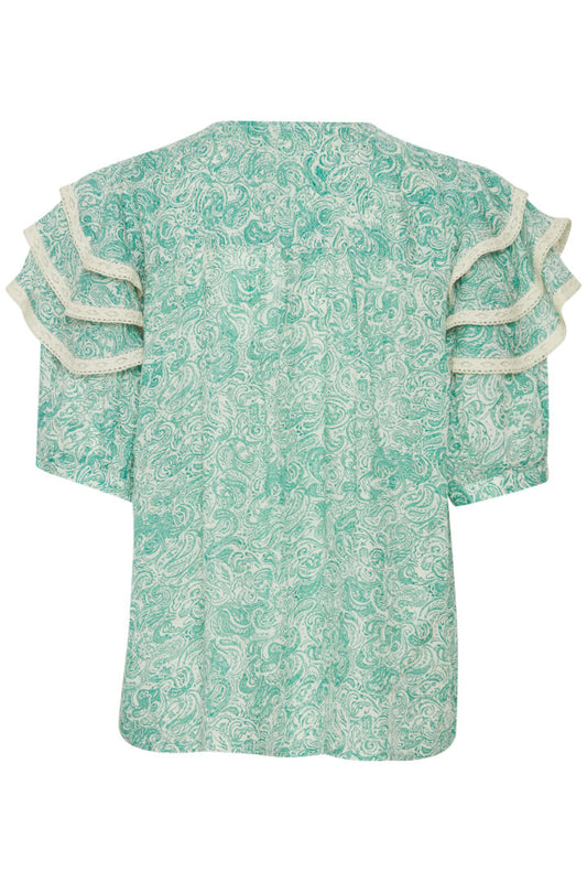 ATELIER REVE 'IRLivou' Blouse (Green)