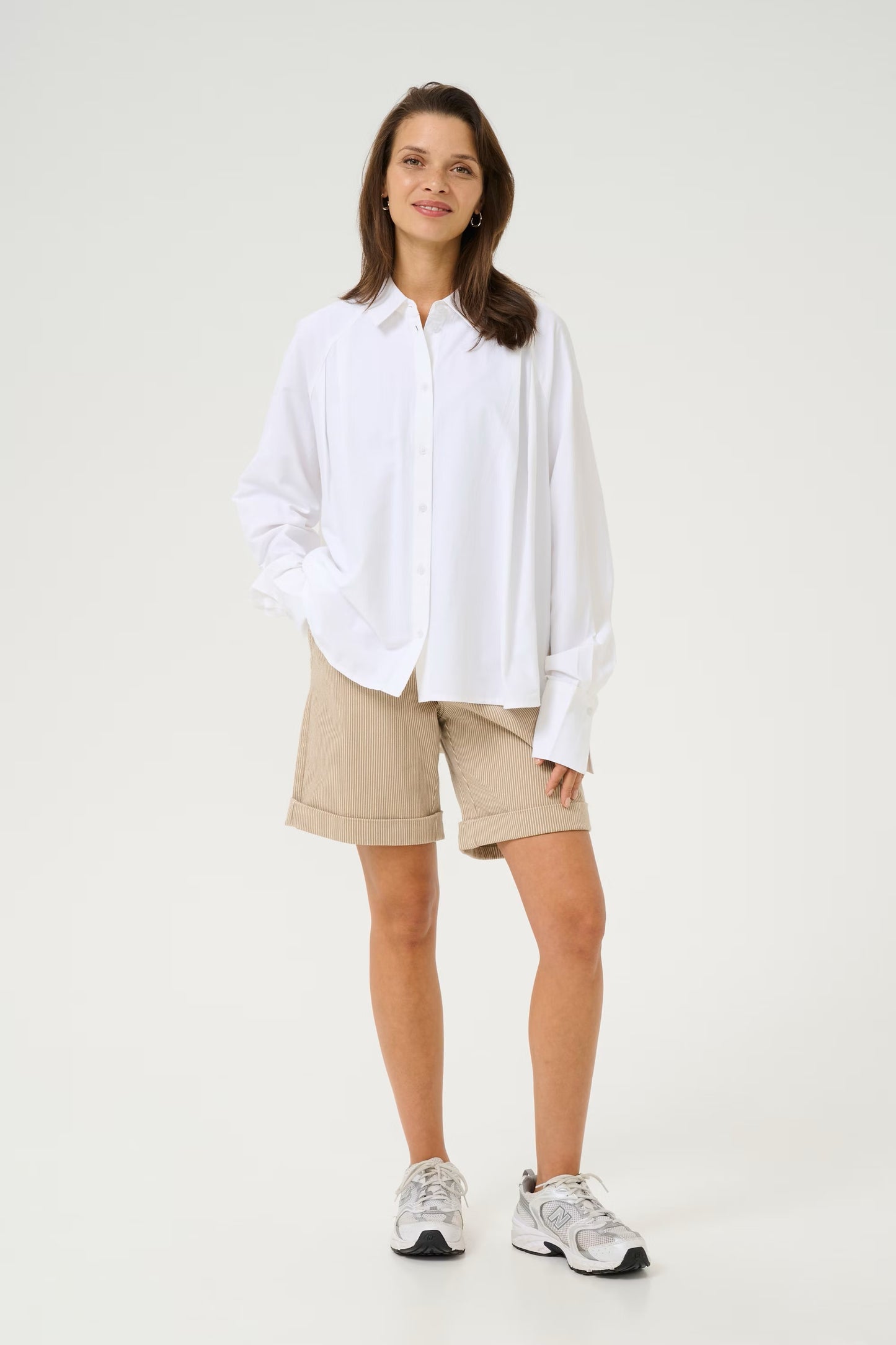 KAFFE "KAHaily Shirt" (Optical White)