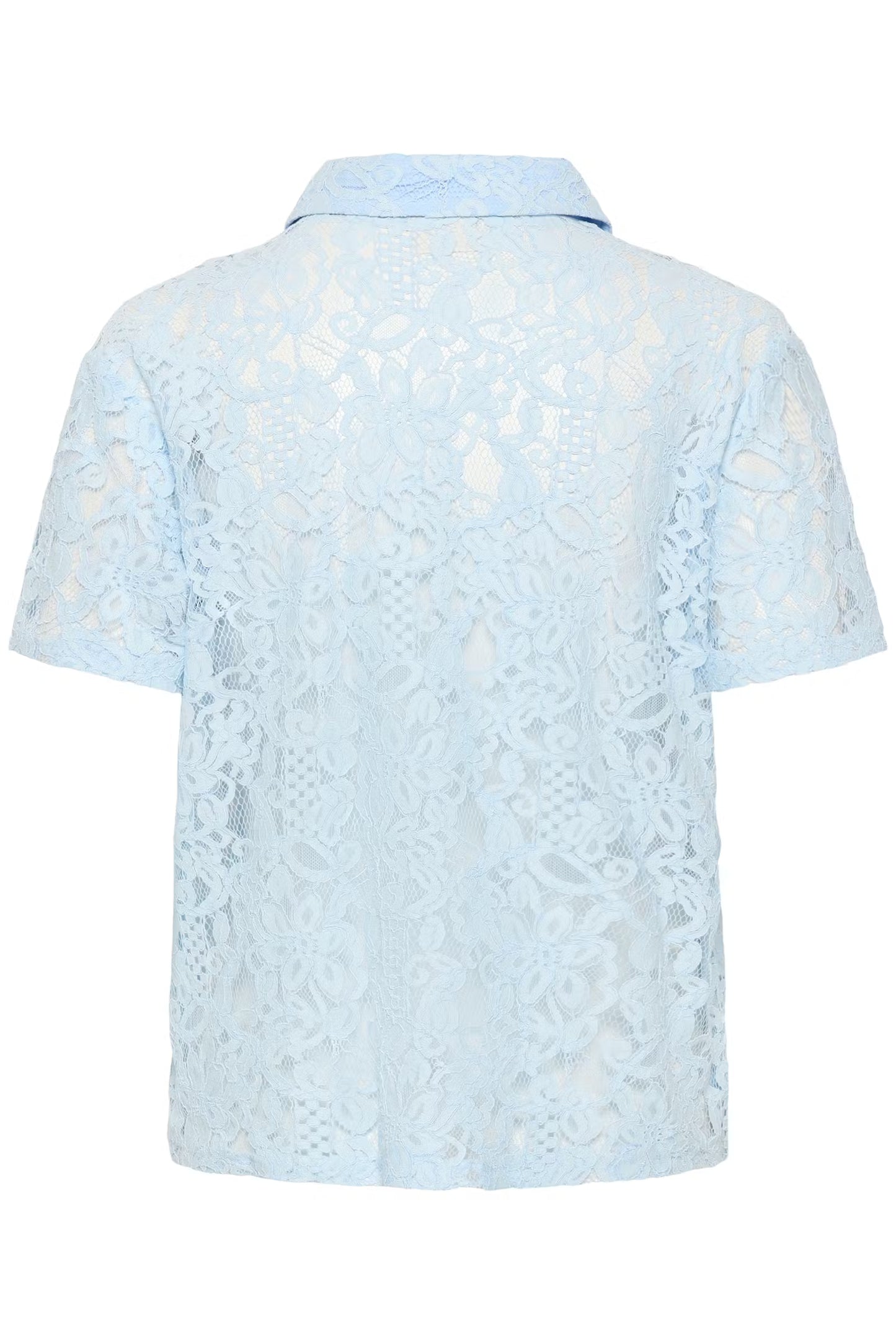 KAFFE "KALacy Polo Blouse" (Blue)