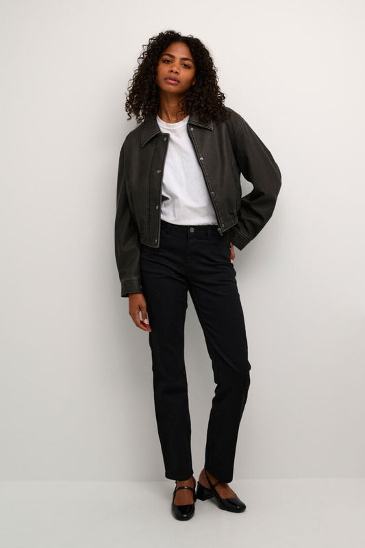 KAFFE "KAtomina Jacket" (Washed Down Black)