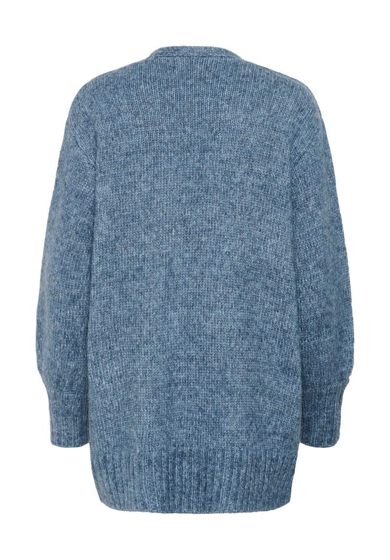 KAFFE "KAtrina Knit Cardigan" (Bering Sea Melange)