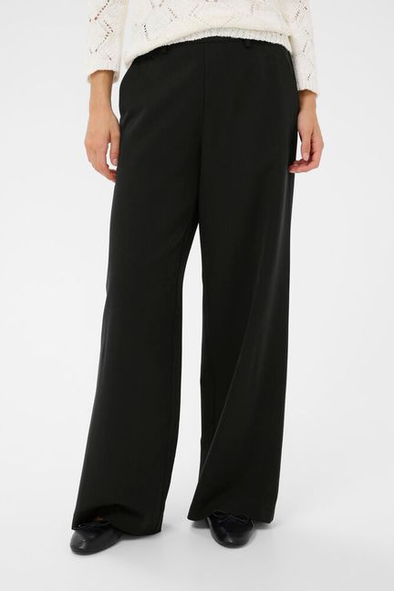KAFFE "KAValley Pants" ( Black/Feather Gray)