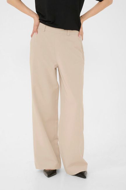 KAFFE "KAValley Pants" ( Black/Feather Gray)