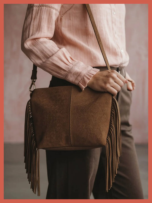 NOOKI "KIngston Tassle Cross Body" (Camel)