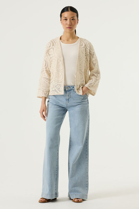 GARCIA "Cardigan O260051" ( Ecru)