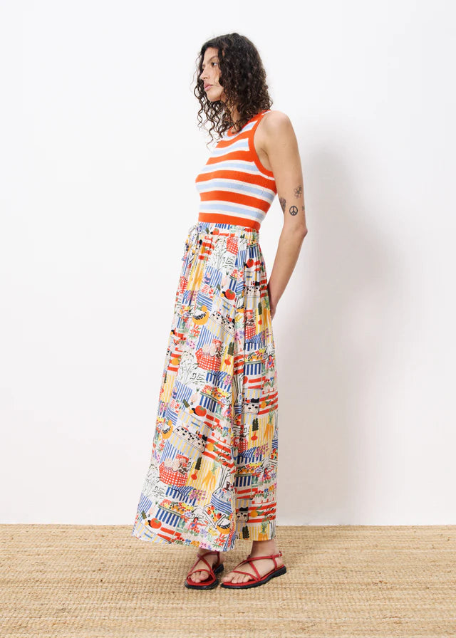 FRNCH "Liliane Skirt" (Marche Blanche)