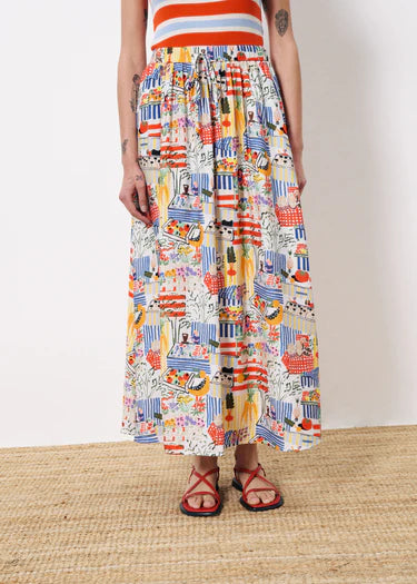 FRNCH "Liliane Skirt" (Marche Blanche)