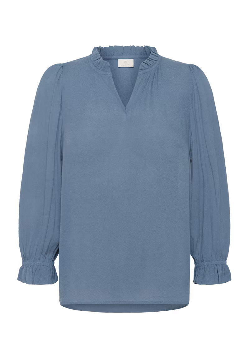 KAFFE "KALiv Amber Blouse" (Bering Sea)